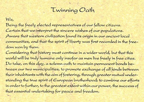 Twinning Oath