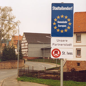 Photo: Entry to one of Stadtallendorf's villages